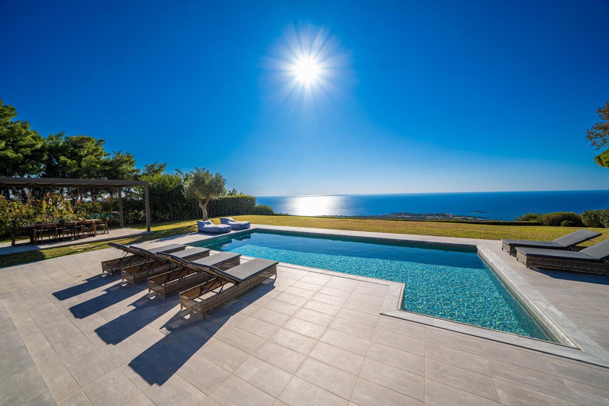 Grande Azzurro In Lakithra Villa ภายนอก รูปภาพ